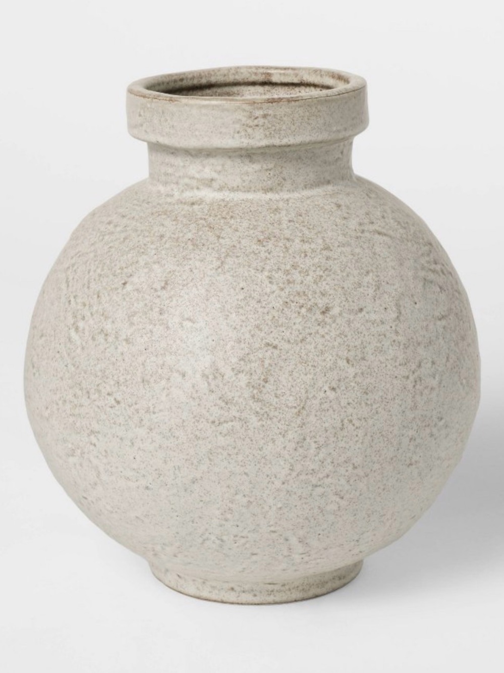 Round Textured Ceramic Vase - Threshold™ designed with Studio McGee